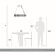 Corallo LED Chandelier (6884-30 CR)