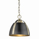 Aldrich One Light Pendant (6928-S AB-BLK)