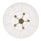 Florence Five Light Pendant (6933-5P BCB-WR)