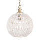 Florence One Light Pendant (6933-M BCB-WR)