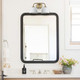 Shepard Two Light Vanity (6950-BA2 MBS-WHT)