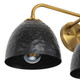 Shepard Three Light Vanity (6950-BA3 MBS-BLK)