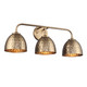 Golden - 6950-BA3 MBS-MBS - Three Light Vanity - Shepard - Modern Brass