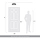 Shepard Three Light Flush Mount (6950-FM MBS-WHT)
