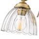 Audra One Light Wall Sconce (6952-1W BCB-CLR)