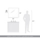 Audra One Light Wall Sconce (6952-1W BCB-CLR)