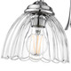 Audra One Light Wall Sconce (6952-1W CH-CLR)
