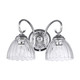 Audra Two Light Vanity (6952-BA2 CH-CLR)
