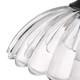 Audra One Light Pendant (6952-M BLK-CLR)