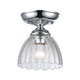 Audra One Light Semi-Flush Mount (6952-SF7 CH-CLR)
