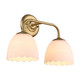 Dorinda Two Light Vanity (6954-BA2 BCB-OP)