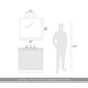 Dorinda Two Light Vanity (6954-BA2 BCB-OP)