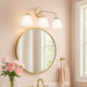 Dorinda Three Light Vanity (6954-BA3 BCB-OP)