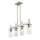 Winslett Four Light Linear Pendant (7011-LP PW-CLR)