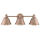 Golden - 7312-BA3 CP - Three Light Bath Vanity - Bartlett - Copper Patina