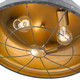 Bartlett Three Light Flush Mount (7312-FM16 BP)