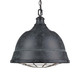 Golden - 7312-L BP - Two Light Pendant - Bartlett - Black Patina