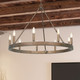 Carraway Nine Light Chandelier (7412-9 CP)