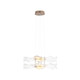Golden - 8046-2P LG - LED Pendant - Vetrina - Light Gold