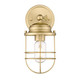 Seaport One Light Wall Sconce (9808-1W BCB)
