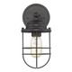 Seaport One Light Wall Sconce (9808-1W BLK)