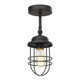 Seaport One Light Wall Sconce (9808-1W BLK)