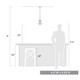 Seaport One Light Mini Pendant (9808-M1L BLK)