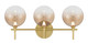 Eurofase - 48913-034 - Three Light Vanity - Iissa - Gold