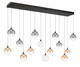 Eurofase - 48939-045 - LED Linear Chandelier - Iissa - Matte Black