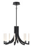 Eurofase - 49010-039 - Eight Light Chandelier - Black