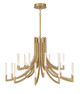 Eurofase - 49012-019 - LED Chandelier - Olette - Gold