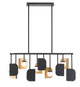 Eurofase - 49037-012 - LED Linear Chandelier - Cornice - Gold-Black Mix