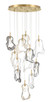 Eurofase - 49237-016 - LED Chandelier - Norah - Gold