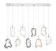 Eurofase - 49239-027 - 13 Light Chandelier - Norah - Nickel