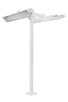 8FT POLE MOUNT,DOUBLE 39IN,WHT (EF3908PMDW)