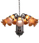 Amber 12 Light Chandelier (121624) Amber 12 Light Chandelier (121624)