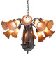 Amber 12 Light Chandelier (121624) Amber 12 Light Chandelier (121624)