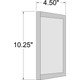 Margate LED Outdoor Wall Mount (20110LEDDMG-SAT/ACR)