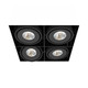 Eurofase - TE614BLED-40-4-01 - LED Recessed Multiple - 15W Multi - Black
