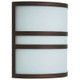 Artemis Centro LED Wall Fixture (20440LEDDLP-BRZ/OPL)