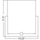 Breez LED Wall Sconce (20445LEDDLP-BS/OPL)