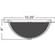 Breez LED Wall Sconce (20445LEDDLP-BS/OPL)