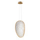 ET2 - E24972-BCN - LED Pendant - Moonscapes - Brushed Champagne