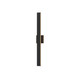 ET2 - E42363-BK - LED Outdoor Wall Sconce - Alumilux Sideline - Black