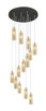Innovations - 132BK-B-13P-PN-G434-12ME - 13 Light Pendant - Downtown Urban - Polished Nickel