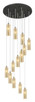 Innovations - 132BK-B-13P-SN-G434-12ME - 13 Light Pendant - Downtown Urban - Brushed Satin Nickel