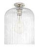 Innovations - 434-1F-PN-G559-12CL - One Light Flush Mount - Downtown Urban - Polished Nickel