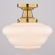 Eastgate One Light Semi-Flush Mount (C0349)