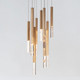 Diaphane LED Pendant (E11029-95GLD)