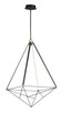 ET2 - E20596-BKGLD - LED Pendant - Spire - Black / Gold